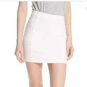 Free People Modern Femme Denim Skirt
